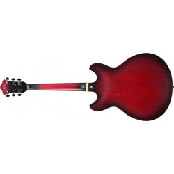 Ibanez AS53-SRF - Sunburst Red Flat - guitare électrique