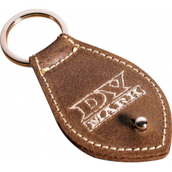 DV Mark DV PICKS HOLDER BROWN - Porte Médiators en cuir - couleur brune