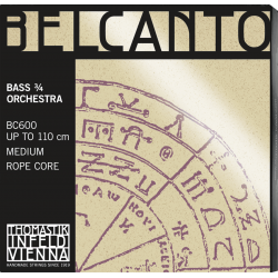 Thomastik  BC600 - Jeu de cordes contrebasse Belcanto 3/4 Orchestre - Médium