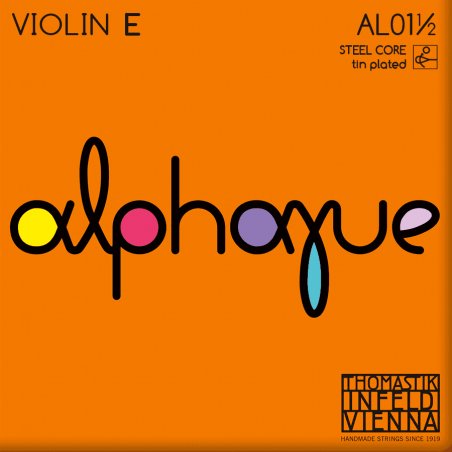Thomastik  AL01-1-2 - Corde Mi à l'unité violon 1/2 Alphayue