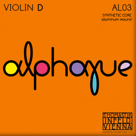 Thomastik AL03 - Corde Ré à l'unité violon Alphayue