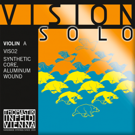 Thomastik VIS02 - Corde La à l'unité violon Vision Solo