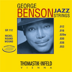 Thomastik GR112 - Jeu de cordes électriques Jazz George Benson - 12-53