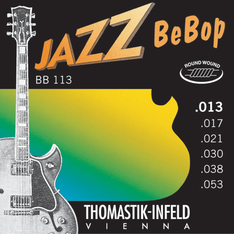 Thomastik BB113 - Jeu de cordes électriques Jazz BeBop - 13-53