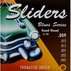 Thomastik SL109 - Jeu de cordes électriques Blues Sliders - 09-43