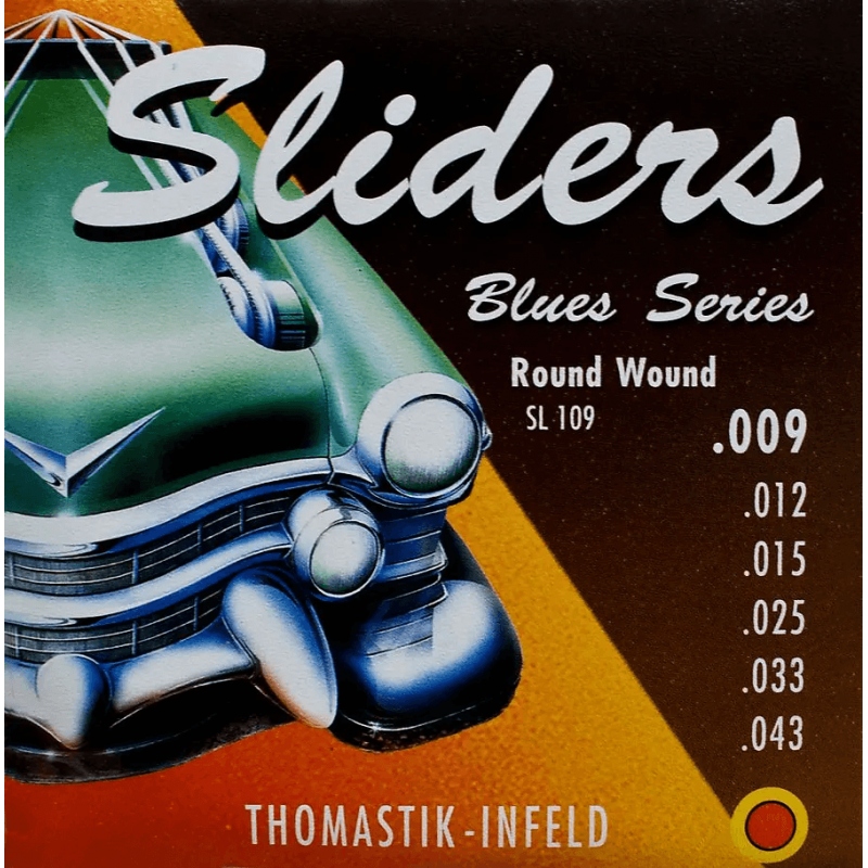 Thomastik SL109 - Jeu de cordes électriques Blues Sliders - 09-43