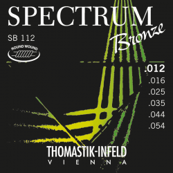 Thomastik SB112 - Jeu de cordes acoustiques "Spectrum Bronze" - 12-54