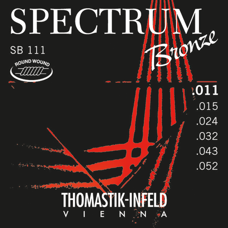 Thomastik SB111 - Jeu de cordes acoustiques "Spectrum Bronze" - 11-52