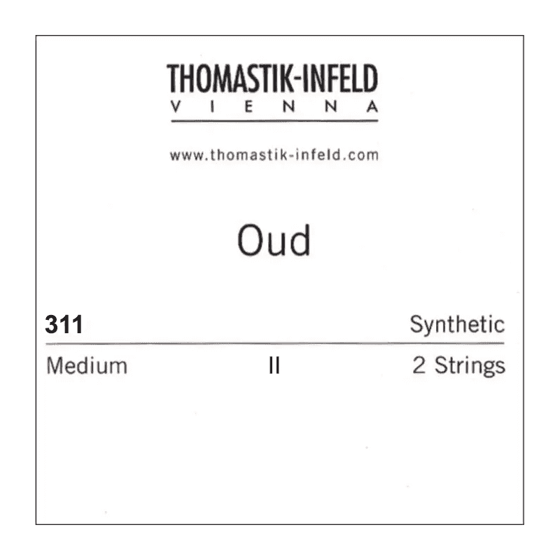 Thomastik 311 - Double-corde 2 pour Oud - synthétique