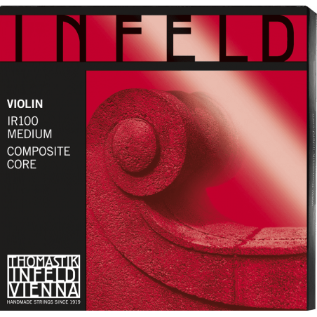 Thomastik IR100 - Jeu de cordes violon Infeld Red - Médium