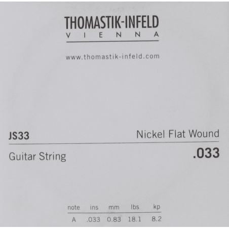 Thomastik JS33 - Corde à l'unité Jazz Swing - 033