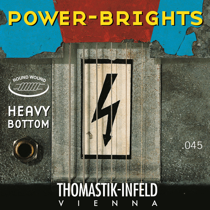 Thomastik RP45 - Corde à l'unité Power Brights Heavy - 045