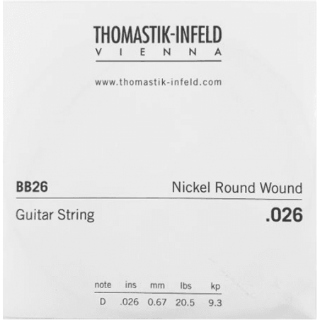 Thomastik BB26 - Corde à l'unité Jazz BeBop - 026