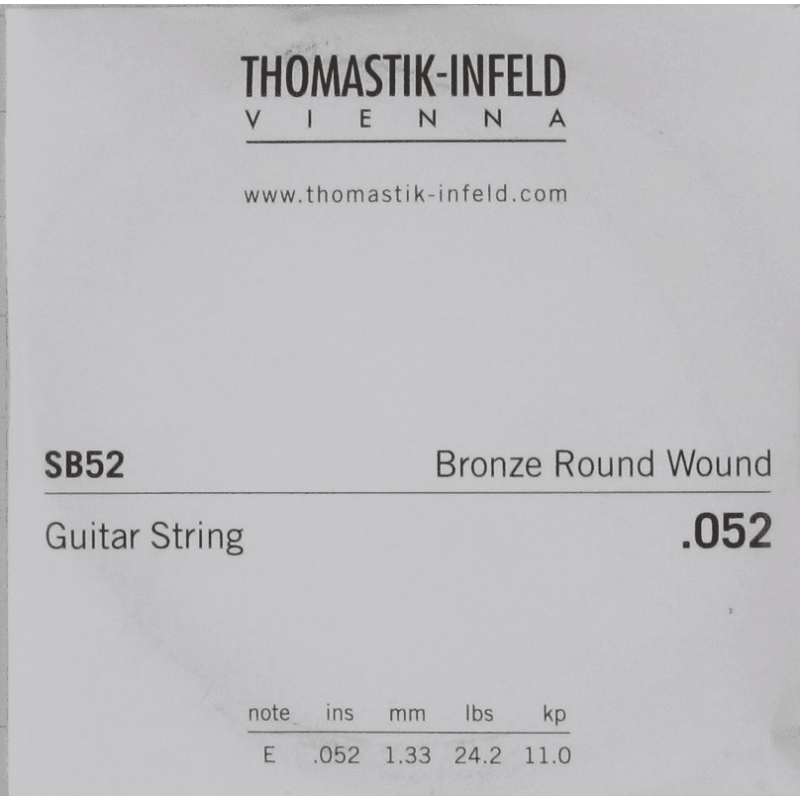 Thomastik SB52 - Corde acoustique à l'unité - "Spectrum Bronze" - 052