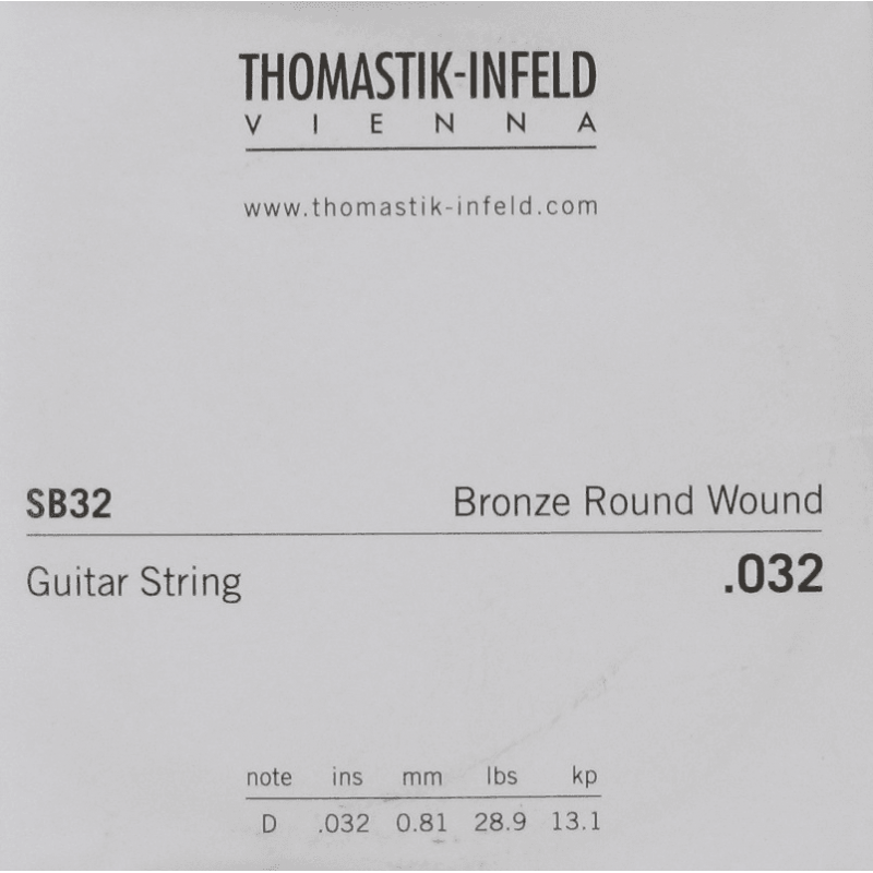 Thomastik SB32 - Corde acoustique à l'unité - "Spectrum Bronze" - 032