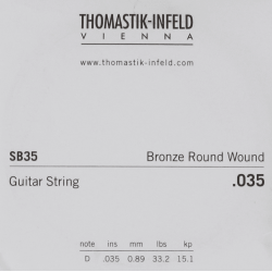 Thomastik SB35 - Corde acoustique à l'unité - "Spectrum Bronze" - 035