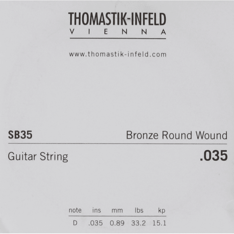 Thomastik SB35 - Corde acoustique à l'unité - "Spectrum Bronze" - 035