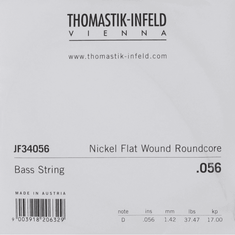 Thomastik JF34056 - Corde à l'unité Jazz Bass Flat Wound - 056