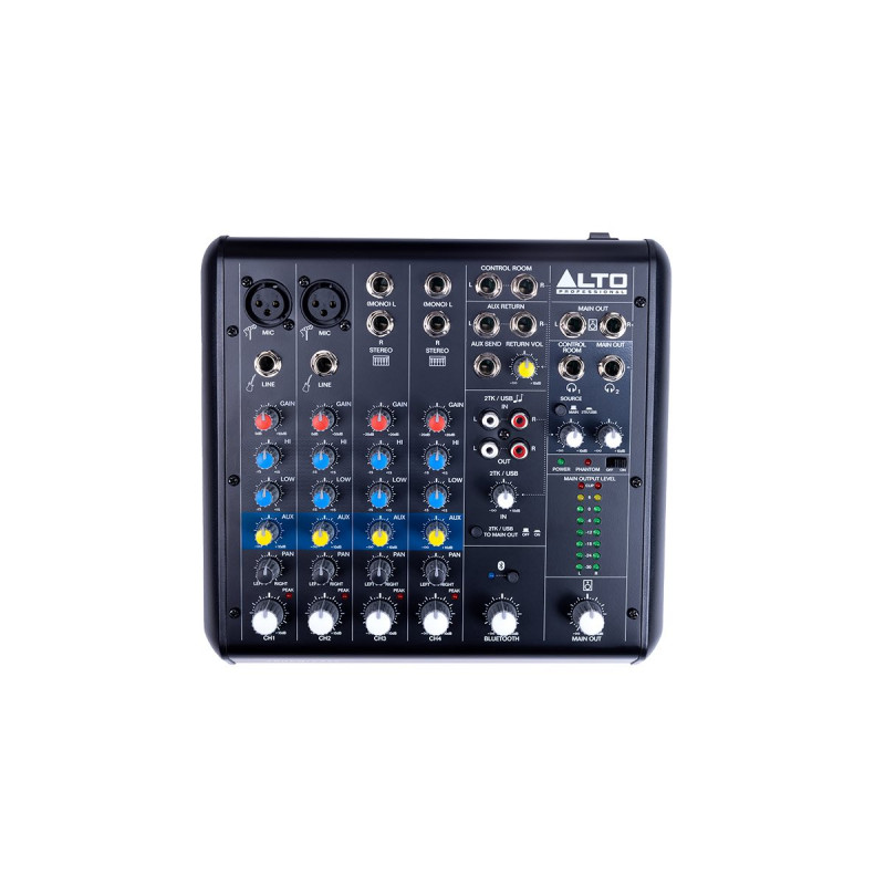 Alto Professional TRUEMIX600 - Table de mixage 6 canaux USB et Bluetooth