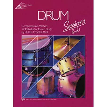 Drum Sessions Book 1 Peter O’Gorman (+ audio on line)