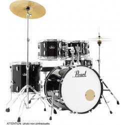 Pearl RSS505CC-31 Roadshow Fusion 20'' 5 fûts - Jet Black + pack Sabian Solar 2 cymbales