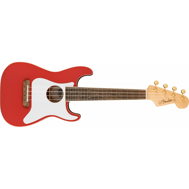 Fender Fullerton Ukelélé Strat® - Fiesta Red