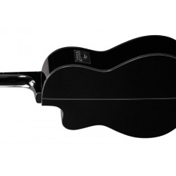 Ibanez GA11CE-BK noire brillante - Guitare classique électro acoustique