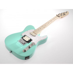 Risa UKETE432 - Ukulele électrique surf green (+ housse)