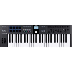 Arturia ESSENTIAL3-49-BK - Clavier Keylab Essential 3 49 touches - Noir