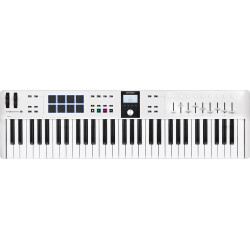 Arturia ESSENTIAL3-61 - Clavier Keylab Essential 3 61 touches - Blanc