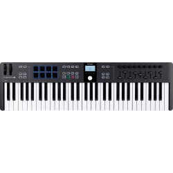 Arturia ESSENTIAL3-61-BK - Clavier Keylab Essential 3 61 touches - Noir