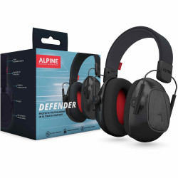 Alpine DEFENDER - Casque auditif premium multi-usage - Noir