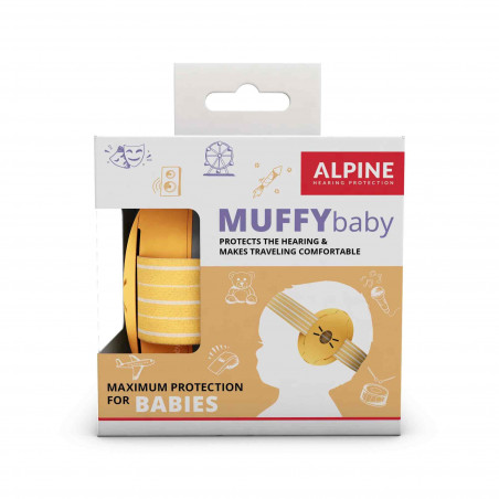 Alpine Muffy Baby - Protection auditive - Jaune