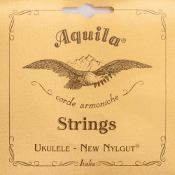Aquila 33U - Jeu de 4 cordes pour ukulélé - New nylgut soprano accord la (adfb)