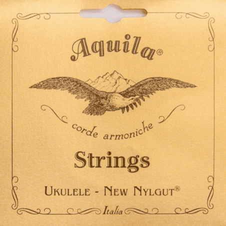 Aquila 33U - Jeu de 4 cordes pour ukulélé - New nylgut soprano accord la (adfb)