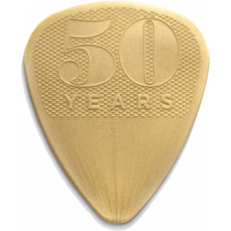Dunlop 442P60 - sachet de 12 médiators Nylon - 50th anniversary 0,60mm