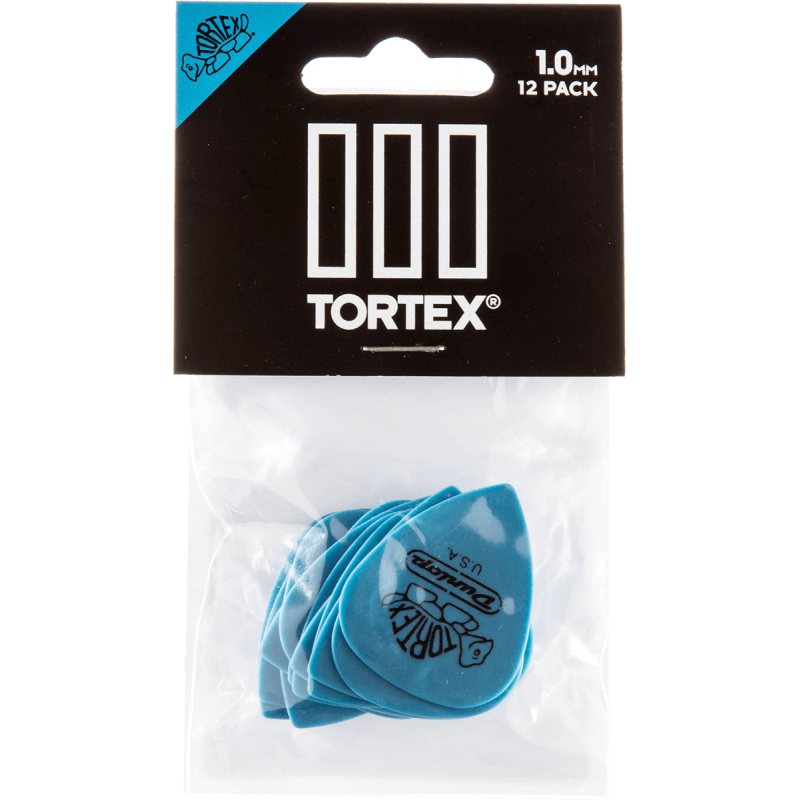 Dunlop 462P100 - sachet de 12 médiators - Tortex t3 1,00mm