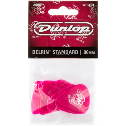 Dunlop 41P96 - sachet de 12 médiators - Delrin 500 0,96mm