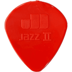 Dunlop 47P2N - sachet de 6 médiators - Jazz ii nylon 1,18mm