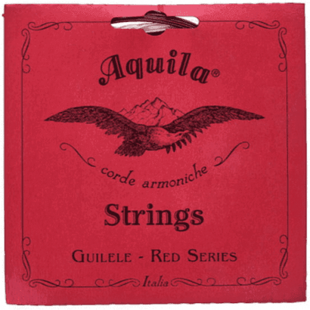 Aquila 153C - jeu de cordes guitalele - série rouge