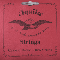 Aquila 12b red jeu banjo 5 cordes, tirant normal