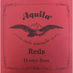 Aquila 05DB - Reds contrebasse - corde à l'unité - mi 4ème filée cuivrée vernie - e