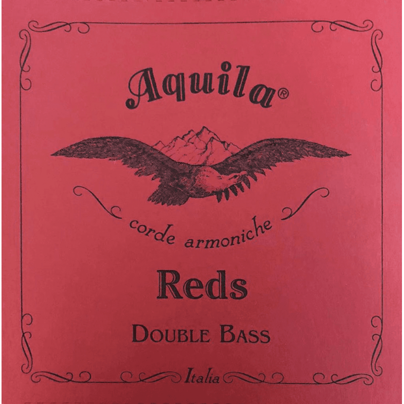 Aquila 05DB - Reds contrebasse - corde à l'unité - mi 4ème filée cuivrée vernie - e
