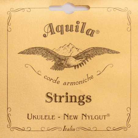 Aquila 30U - New nylgut - jeu ukulélé soprano - accord mandoline - sol filé