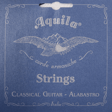 Aquila 169C - Alabastro - guitare - 3 cordes aiguës nylgut - tirant fort