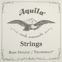 Aquila 69U - Thundergut - jeu ukulélé basse 5 cordes - diapason 23-26"