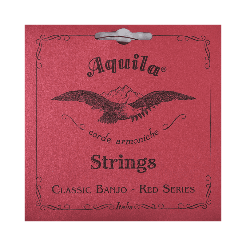 Aquila 11B - Reds jeu banjo 5 cordes - tirant normal