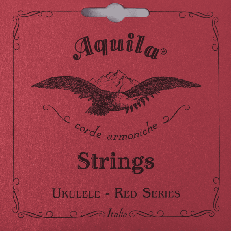 Aquila 136U - Reds ukulélé ténor - corde à l'unité - sol grave 4ème filé