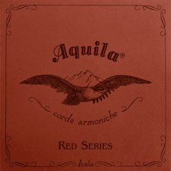 Aquila 1M - Reds - jeu mandoline napolitaine - sol filé rouge