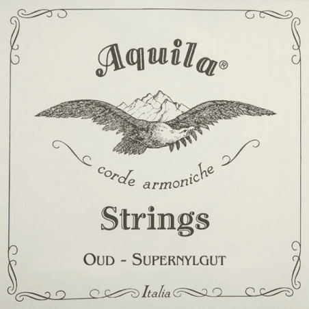 Aquila 65O - Nylgut oud accord irakien, cordes à l'unité, ré 4èmes